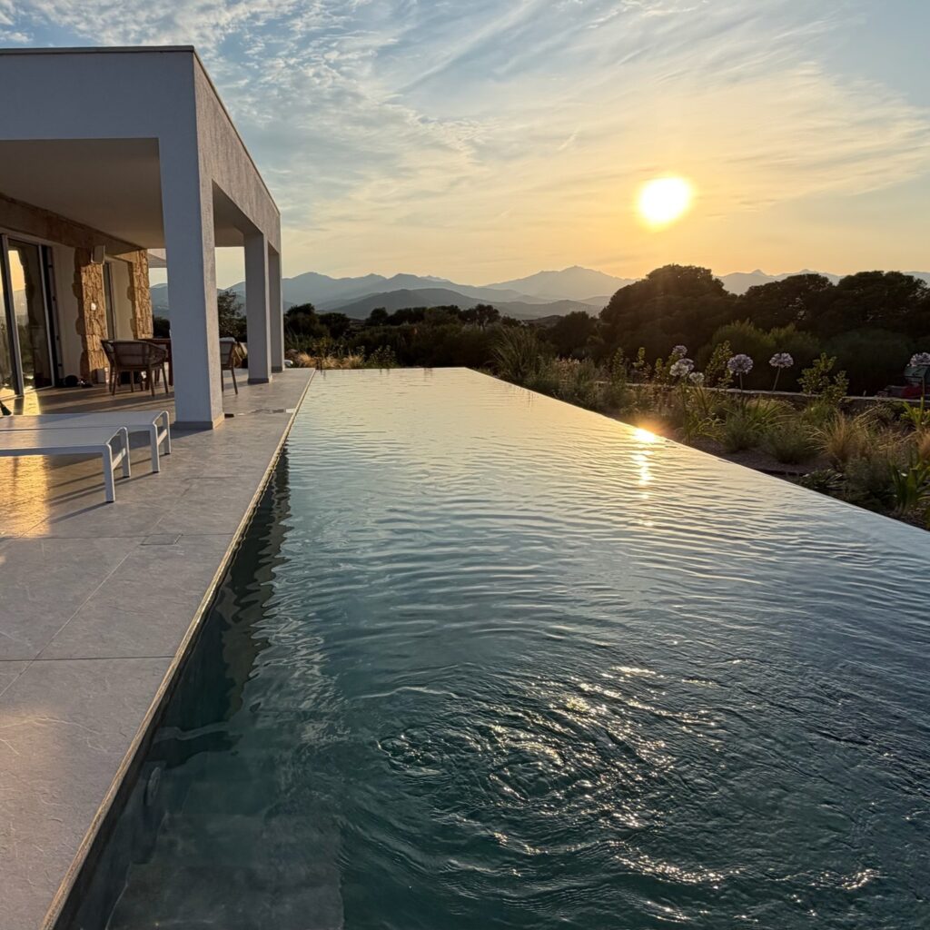 Sunset pool